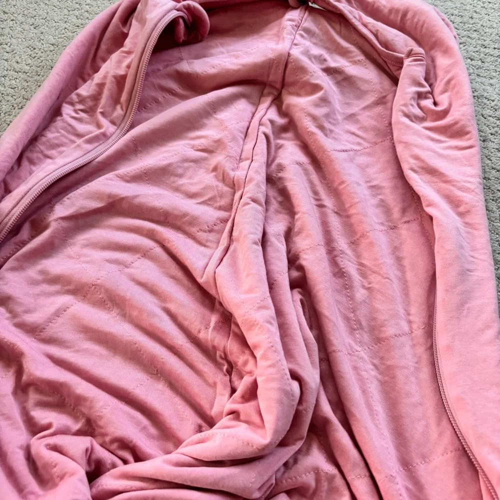 Little Sleepies Pink baby seasonless bamboo sleep sack